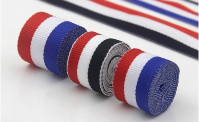 ZJ  三色織帶  布帶裝飾 彩色織帶 正面照